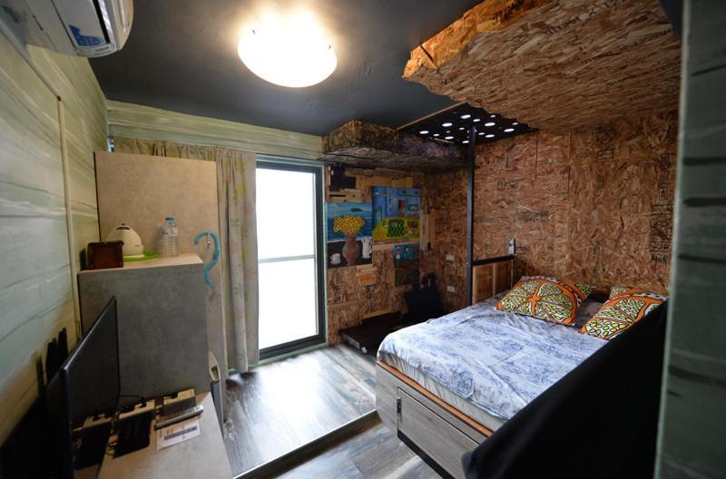 Bed and Breakfast Sha Feng Lu Dian Magong Exterior foto