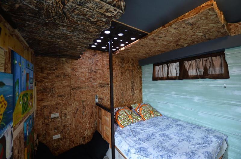 Bed and Breakfast Sha Feng Lu Dian Magong Exterior foto